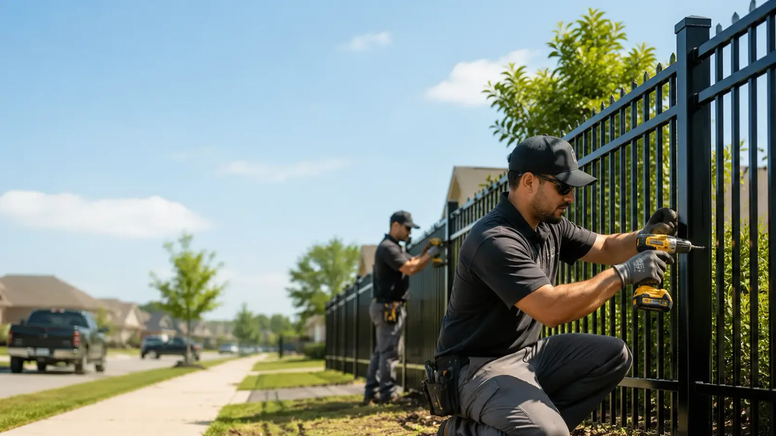 Metal Fence Installation in Crandall, TX